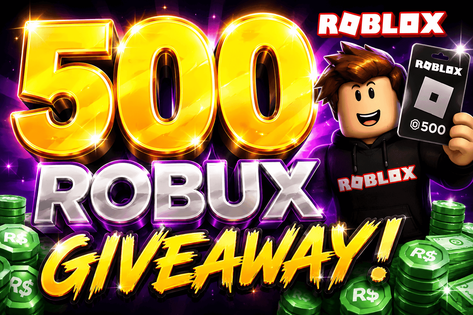 Weekly Robux Giveaway